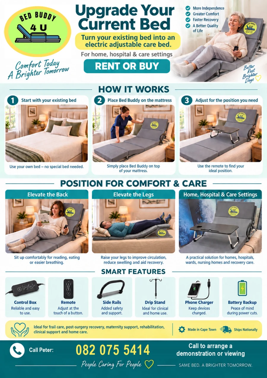 Preview of the Bed Buddy 4 U downloadable brochure